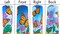 In the Breeze 5213 — Monarch Butterfly 40-inch Inspiration Windsock — Colorful Hanging Garden Décor with Embroidered Details